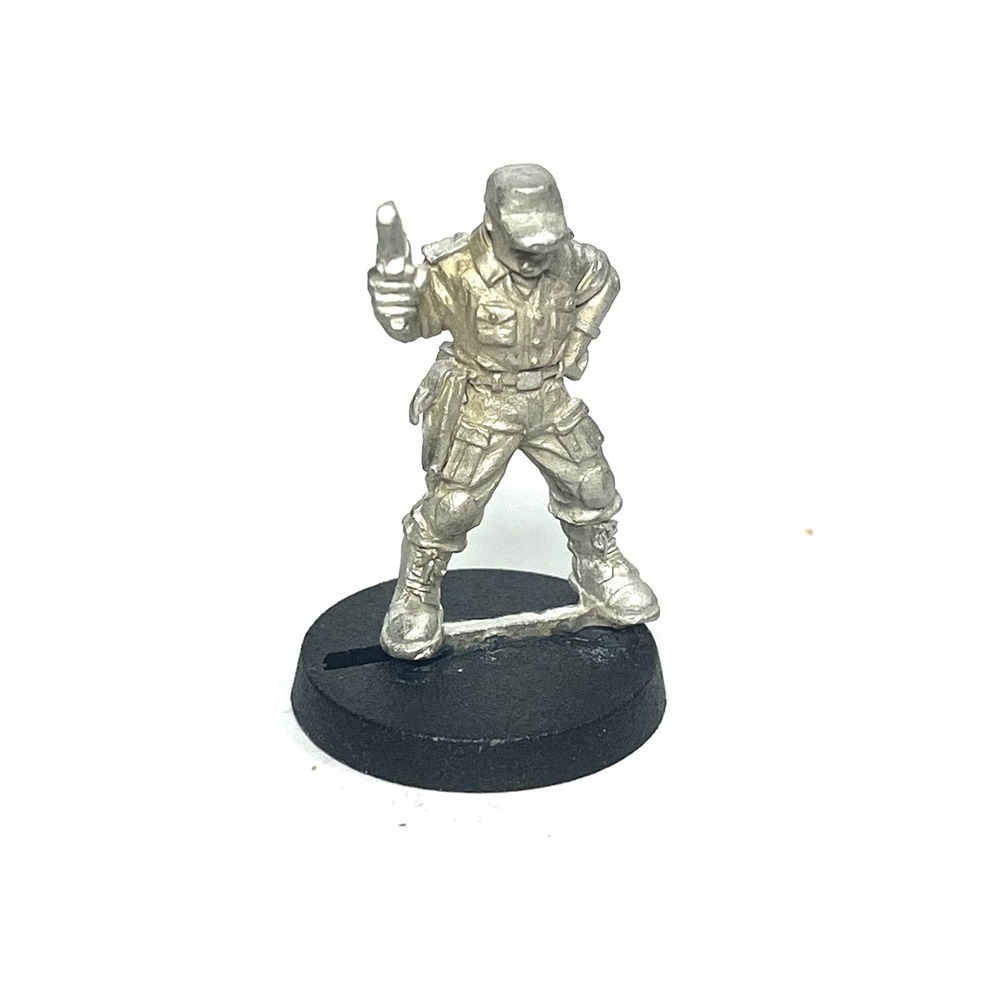 Grenadier Models Future Wars Corporate Military Trooper Leader Metal Miniature